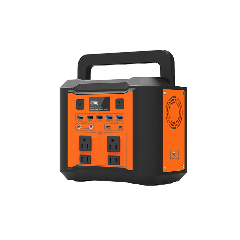 R300 Power Portable Solar Generator Bundle