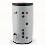 Бойлер стоящ Елдом FV30067S21, 9kW, две серпентини паралелни, емайлиран