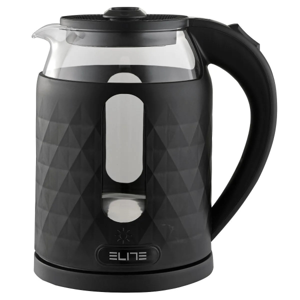 ЕЛЕКТРИЧЕСКА КАНА СТЪКЛО ELITE GEK-1229BL