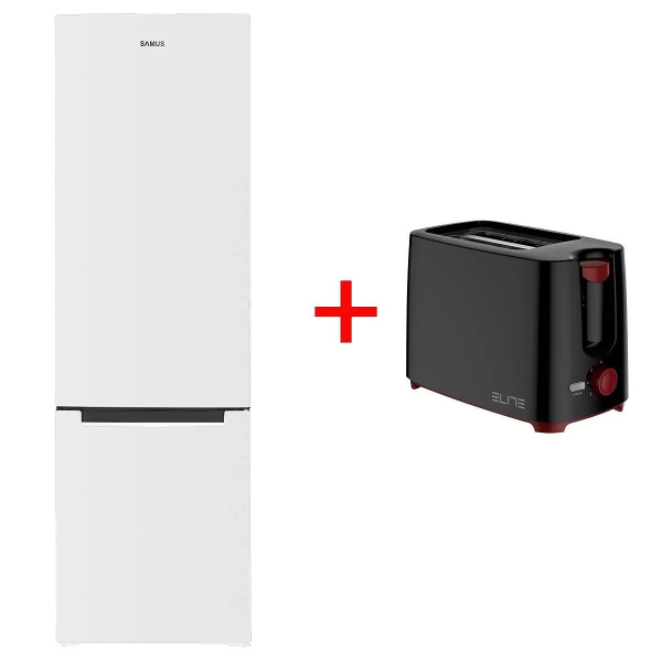 Хладилник с фризер SAMUS SCW344E