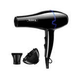 Сешоар Rosberg R51100KD, 2000 W, 2 скорости, 3 нива, Дифузер, Черен