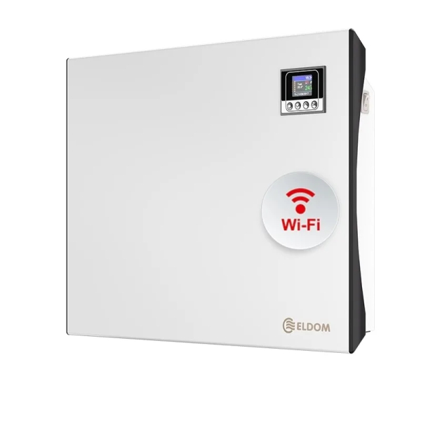 Стенен конвектор с електронно управление ELDOM RH01W10W-W, WI-FI