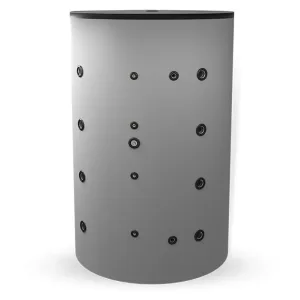 Буферен съд ЕЛДОМ BCW 2000F с неръждаема гофрирана серпентина, неемайлиран