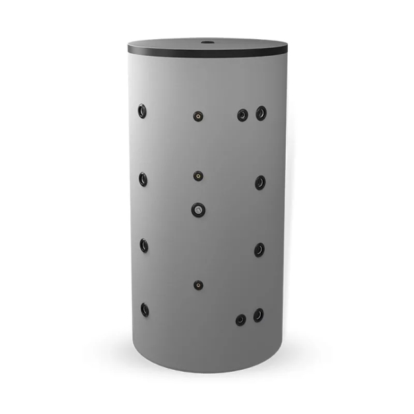 Буферен съд ЕЛДОМ BCW 1000F с неръждаема гофрирана серпентина, неемайлиран