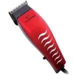 Машинка за подстригване ЕК-1116, За всеки тип и дължина на косата, Свалящо се, острие, Приставки