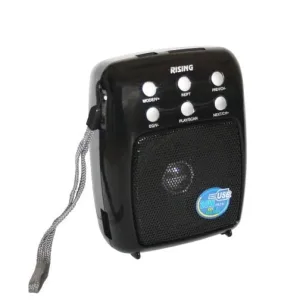 Радиоприемник RS- М03 UAR,MP3 Плеър, USB вход, SD слот, Каишка, Щипка за колан, Вход за микрофон