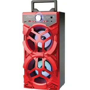 Преносима тонколона ЕК-650, Bluetooth, FM Радио, Караоке функция, LED осветление, 5W, Литиева батерия 1200-1500 mAh