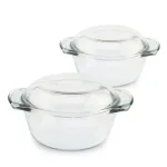 Огнеупорни съдове комплект CRH1+CRH2, 2 бр.