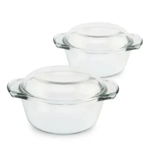 Огнеупорни съдове комплект CRH1+CRH2, 2 бр.