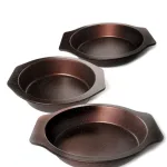 Комплект тави EK- J63-0+1+2, 3 бр. различни размери, устойчиви и безопасни за здравето