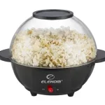 Уред за пуканки ЕК-8843, 850W, Капак - купа, Неплъзгащи крачета, Незалепващо покритие