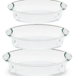 Огнеупорни съдове EK- PLH9+10+11, 3бр. Комплект, Различни размери