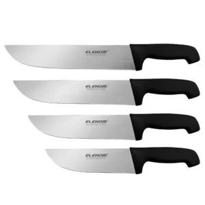 Комплект ножове EK-P 51- 7+ 8+ 9+10, 4 професионални ножа от неръждаема стомана с удобна дръжка