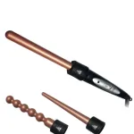 Професионална маша за коса Elekom ЕК-858, 3 стила на къдрене, керамично-лазерна технология