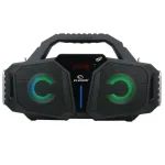 Преносима тонколона EK-3630, Сменящи се ярки цветове, LED осветена, Bluetooth, Микрофон, Дистанционно, 8W+8W, Батерия 1200 mAh *2 бр.