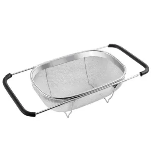 Кошница за отцеждане ЕК-017-27, Разтегателни дръжки, Гевгир, Поставяне на мивка