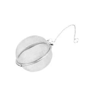 Цедка за чай EK-T004-4, Диаметър 4,5 см, Висококачествена неръждаема стомана