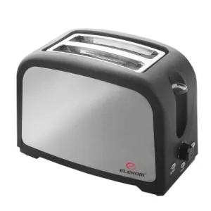 Тостер ЕК-0808, 800W, Бутон размразяване, За 2 препечени филийки, 7 степени, Стоп бутон