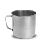 Канче EK-C10W, Диаметър 10 см, Неръждаема стомана #410, Инокс