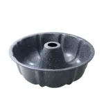 Форма за кекс ЕК-J36 G, Висококачествено мраморно покритие, Размери ø25,3 х 8,5 см/0,6 мм