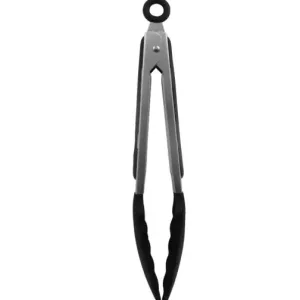 Силиконова щипка EK 2119, 100% силикон, неръждаема стомана, BPA free, 26х4 см, лесно съхранение