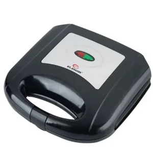 Тостер сандвич EK-1806 B, 820W, Незалепващо покритие на плочите, Бързо загряване, Вертикално съхранение