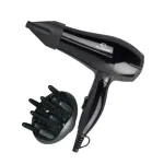 Сешоар ЕК-7886, Мощност 1200W, 2 степени, концентратор, дифузер, сгъваема дръжка, черен цвят