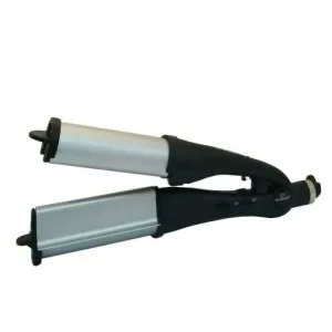 Професионална преса за коса ЕК-220, Дълбока Ретро вълна - 5 см. BeachWaves, Керамично турмалинова повърхност, 500W