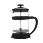 Френска преса за кафе и чай EK-80 FPK, 800 ml, Топлоустойчиво стъкло, Филтър от неръждаема стомана