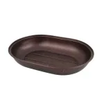 Тава овална ЕК-Н21-2, Висококачествено мраморно покритие, Висока устойчивост на надраскване, 36 х 25 x 6 см/0,4 мм