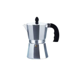 Кафеварка за котлон ЕК-3010-3, 3 чаши, Висококачествен алуминий, Тройна филтрираща система