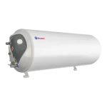 Хоризонтален бойлер 80 литра ЕЛДОМ с 1 серпентина