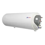 Хоризонтален бойлер 80 литра ЕЛДОМ  с 1 серпентина