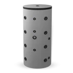 Буферен съд 300 литра ЕЛДОМ с 1 серпентина