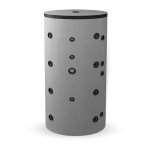 Буферен съд 500 литра ЕЛДОМ с 2 серпентини