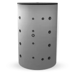 Буферен съд 2000 литра ЕЛДОМ с 1 серпентина