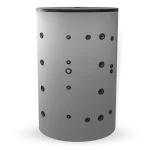 Буферен съд 1500 литра ЕЛДОМ с 3 серпентини