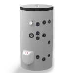 Стоящ бойлер 150 литра ЕЛДОМ с 2 серпентини