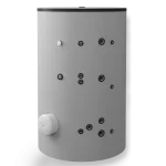 Стоящ бойлер 2000 литра ЕЛДОМ с 2 серпентини