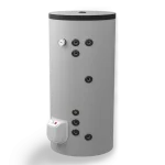 Стоящ бойлер 200 литра ЕЛДОМ с 2 серпентини