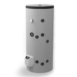 Стоящ бойлер 200 литра ЕЛДОМ с 1 серпентина