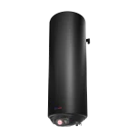 Вертикален бойлер 80 литра ЕЛДОМ, аноден тестер, черен мат