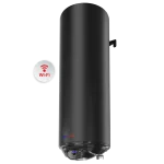 Вертикален бойлер 80 литра ЕЛДОМ, черен мат