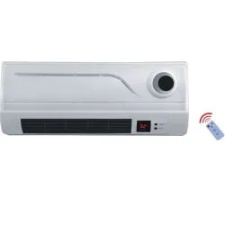 Керамична печка за стена Rosberg R51973A, 2000W, PTC, Таймер, Дист. управление, LED, Бял