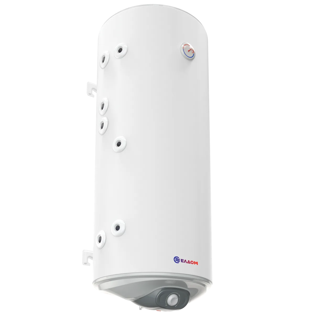 Вертикален бойлер 120 литра ЕЛДОМ с 2 серпентини