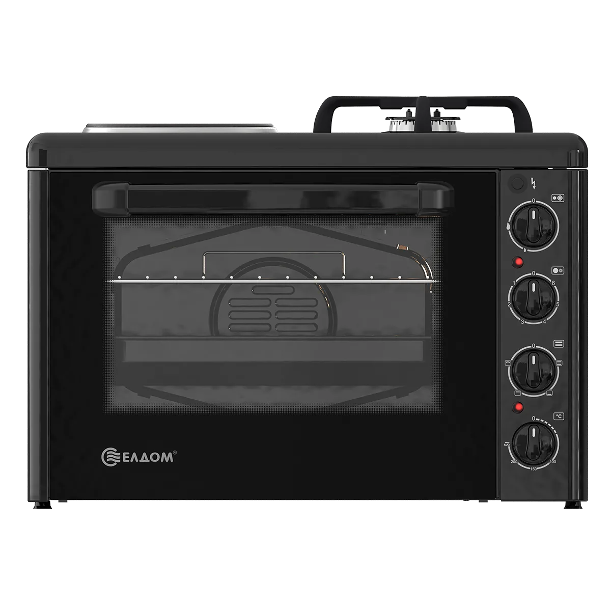 Готварска печка ЕЛДОМ, комбинирана