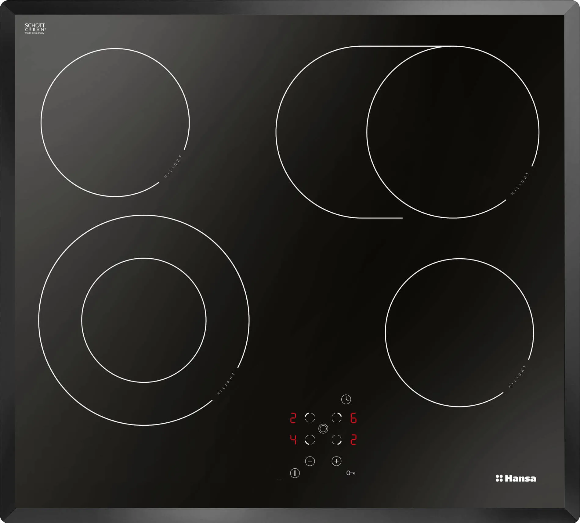 Плот за вграждане Hansa BHC66706 стъклокерамичен