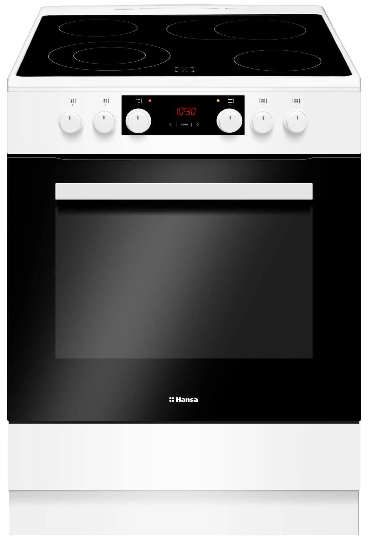 Готварска печка Hansa FCCW69493 със стъклокерамичен плот