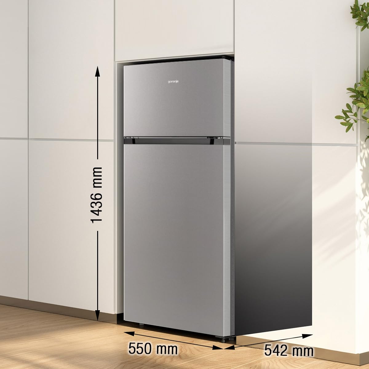 Хладилник с горна камера Gorenje RF414EPS4