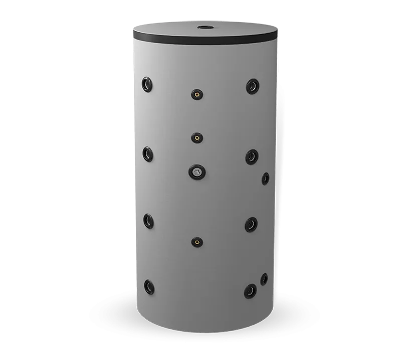 Буферен съд 500 литра ЕЛДОМ с 1 серпентина